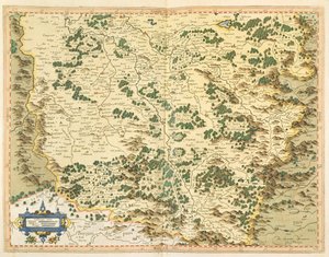 Carte de Lotharingie, de 